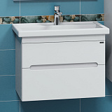 Тумба для умыв.  "Лондон-70" 2 ящ, подвес. (ум. Фостер 70) Санта