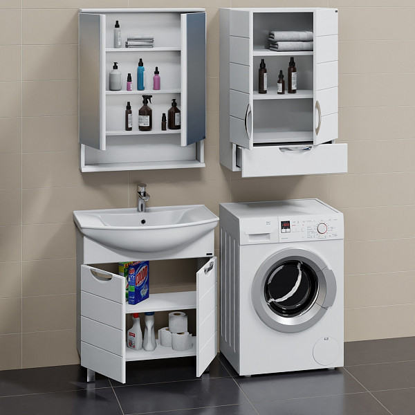 Тумба для умывальника напольная "Родос 75" (ум. Стиль 75) СанТа