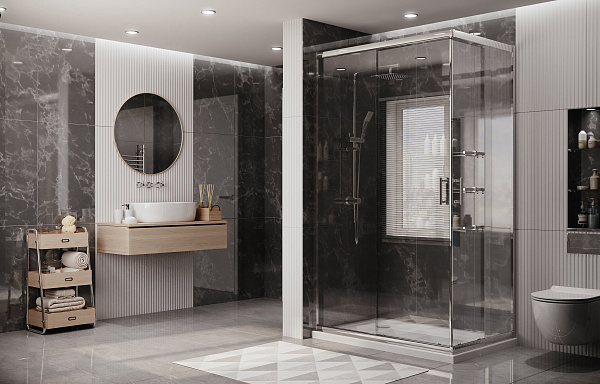 Душевое ограждение Ambassador Kingston 14011101