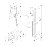 F40985A00 X-Joy, набор 3в1: см-ль д/умывальника, см-ль д/ванны/душа, душевой комплект, шт.