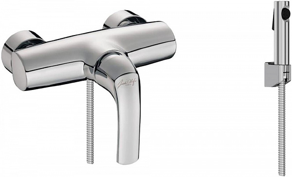 Комплект смеситель с гигиеническим душем Jacob Delafon Nateo E71253RU-CP