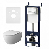 IS30201.111700 Инсталл с клав Start S белый глянц с подв унит Awe FlashClean с сид м/лифт