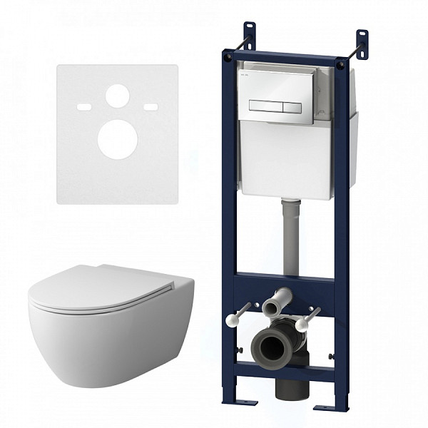 IS30201.111700 Инсталл с клав Start S белый глянц с подв унит Awe FlashClean с сид м/лифт