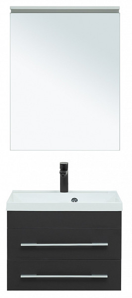 Мебель для ванной Aquanet Верона 58 черный матовый 00287636