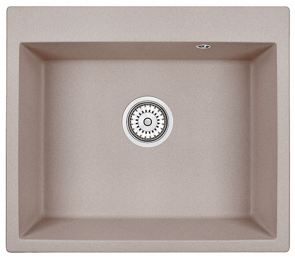 Мойка кухонная Granula квадратная кварц 6001, ПИРИТ