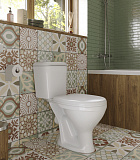 Унитаз-компакт Santeri Pro белый 1.P215.5.S00.00B.F