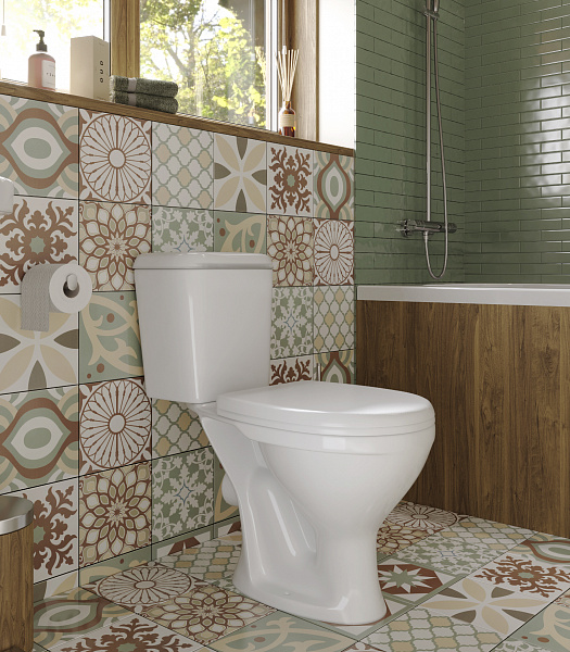 Унитаз-компакт Santeri Pro белый 1.P215.5.S00.00B.F