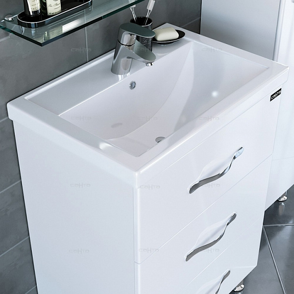 Тумба под раковину Виктория 60 напольная Санта 700122N