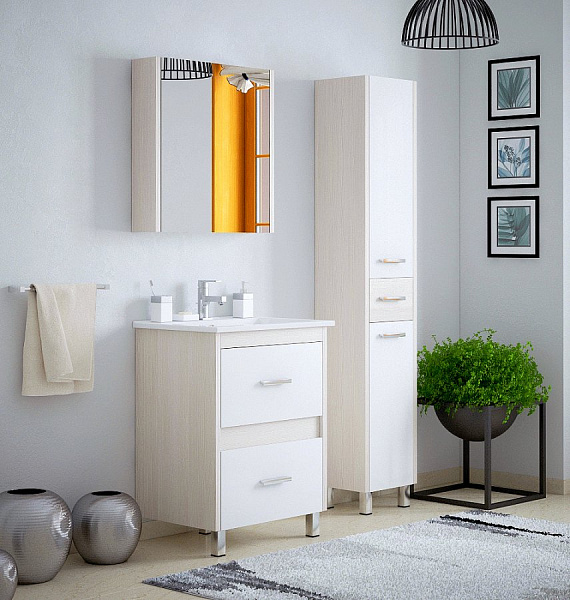 Тумба под раковину Corozo Верона 75 лайн SD-00000348