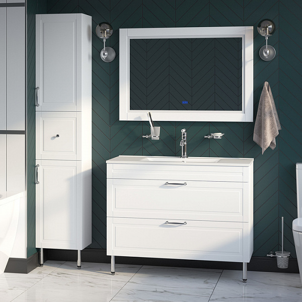 Зеркало с подсветкой, 100 см, Oxford, IDDIS, ЗЛП112