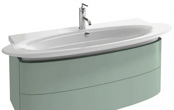 Подвесная раковина-столешница Jacob Delafon Presquile 130х50 см E4435-00