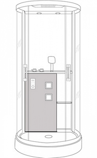 Душевая кабина Grossman GR140 90x100