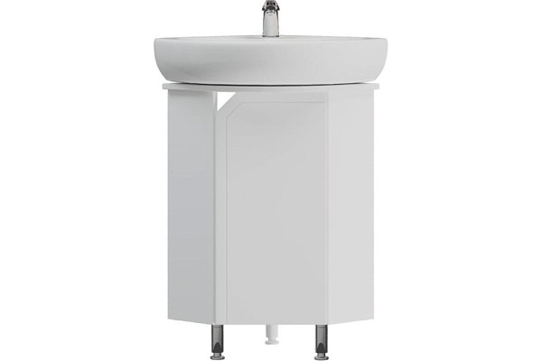 Тумба угловая Corozo Сириус 40 белый SD-00001645