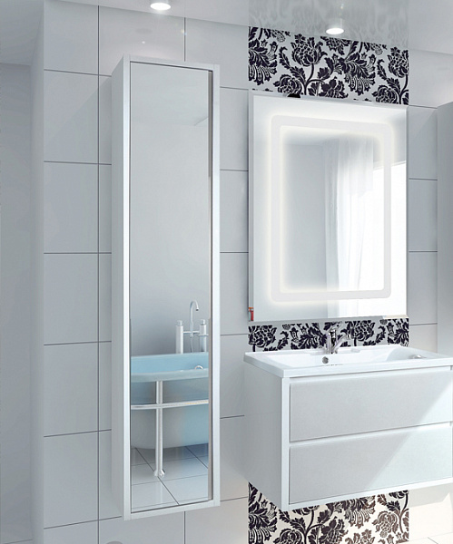 Шкаф-пенал Акватон Римини 35x168 1A232703RN010