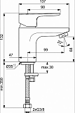 Смеситель Ideal Standard Ceraplan lll BC563AA для раковины