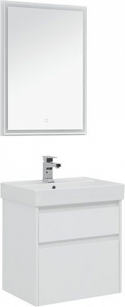 Мебель для ванной Aquanet Nova Lite 60 белый (2 ящика) 00242921