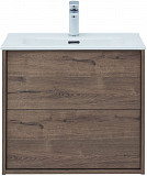 Тумба под раковину Aquanet Lino 60 (Flat) дуб веллингтон 00287541