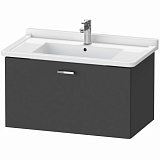 Комплект мебели Duravit тумба XBase + раковина Starck 3 85 см