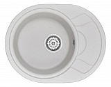 Мойка кухонная Granula овальная кварц 5802, АРКТИК
