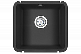Мойка кухонная Granula квадратная кварц 3801, ЧЁРНЫЙ