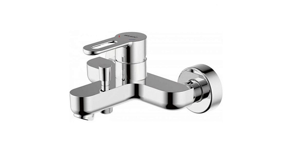 Смеситель для ванны с коротким изливом с аксессуарами Bravat Stream-D F637163C-B