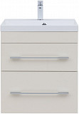Тумба под раковину Aquanet Верона 60 крем (2 ящика) 00304537