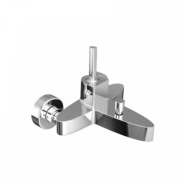 Смеситель для ванны с коротким изливом Bravat Spring F679113C-01