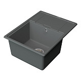 Мойка кухонная Point Стил 65 PN3009AL, серый