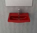 Раковина Taormina Pro накл, 57х43, 1 отв. смес, красная