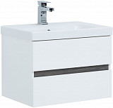 Тумба под раковину Aquanet Беркли 50 белый/дуб рошелье 00254288