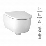 Комплект инсталляции с подвесным унитазом Geberit iCon 500.060.TC.I