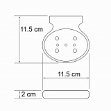 Мыльница решетка Wasserkraft Berkel K-6869