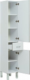 Шкаф-пенал для ванной Aquanet Верона 35 белый (напольный) 00178970