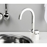 Смеситель для кухни Wasserkraft Aller 1067WHITE