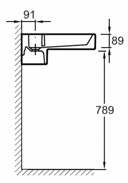 Двойная подвесная раковина-столешница  с подсветкой Jacob Delafon Terrace 150х49 см EXA9112-00