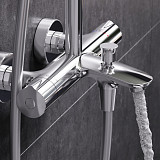 F0770A510 Spirit V2.0 душ.система, набор: смеситель д/ванны/душа с термостатом, верхн. душ d 250 мм,