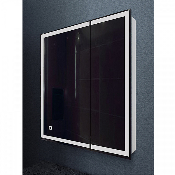 Зеркало-шкаф AZARIO Minio 1Л 700*800 с подсветкой (CS00075842)