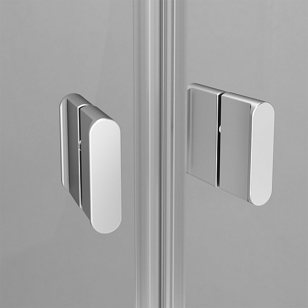 W88G-205-080MT64 X-Joy Twin Slide,  Душевое ограждение без  поддона, 80x80, профиль мат хром
