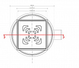 Confluo Standard 15х15 Square 4 Mask Pestan