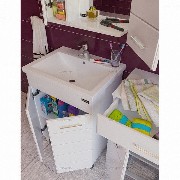 Тумба под раковину Омега 60 Санта 207044