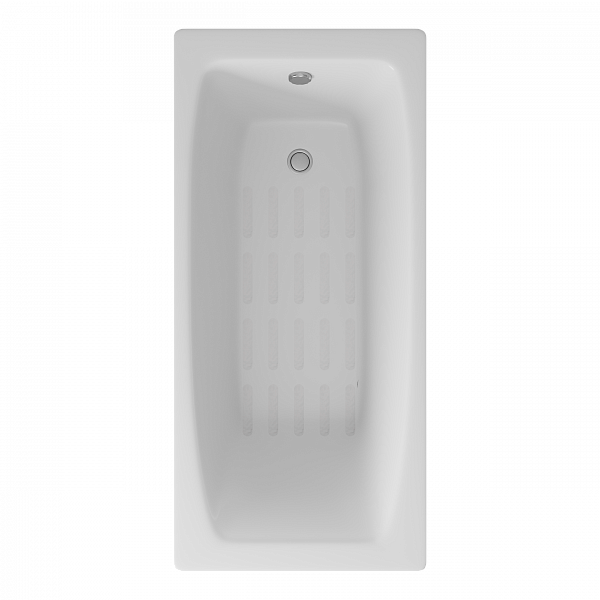 Ванна чугунная Delice Repos 1500х700 без ручек с антискользящим покрытием