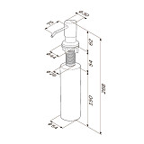 A8437100 X-Joy универсальный диспенсер, хром