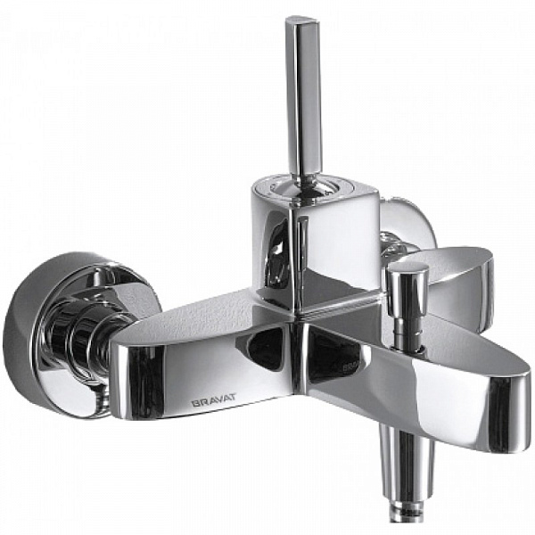 Смеситель для ванны с коротким изливом Bravat Spring F679113C-01