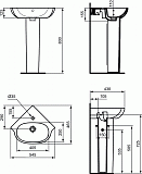 Раковина Ideal Standard Tesi 70 см T352101
