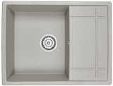 Мойка кухонная Granula прямоугольная кварц 6501, БАЗАЛЬТ