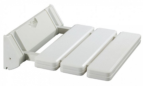 Сиденье для душа алюминий и ABS пластик складное, шт