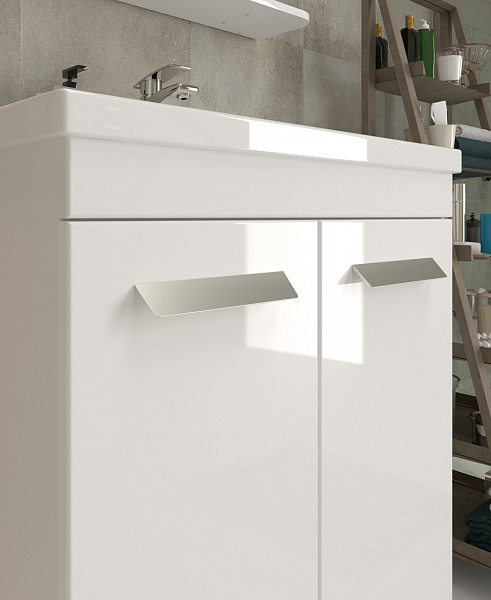 Тумба под раковину VIGO Nova 55 см tn.NOV.MIR.60.2D