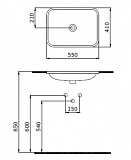 Раковина Bocchi Scala 1006-022-0125 зеленая