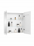 Зеркало-шкаф Континент"Allure Led" 800х800 с датчиком движения, розеткой