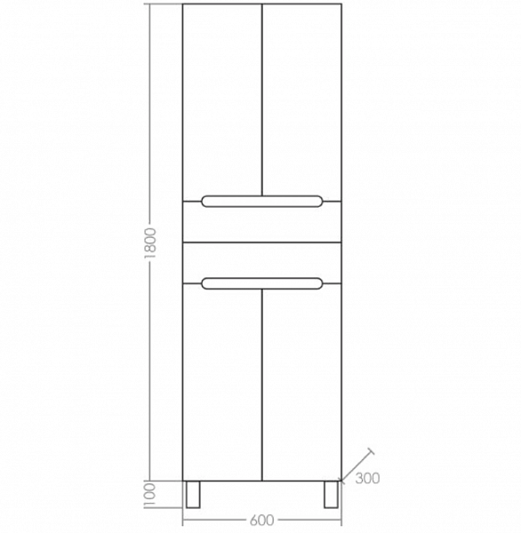 Колонна Лондон 60 напольная Санта 524004